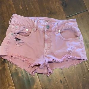 American Eagle Distressed Shorts